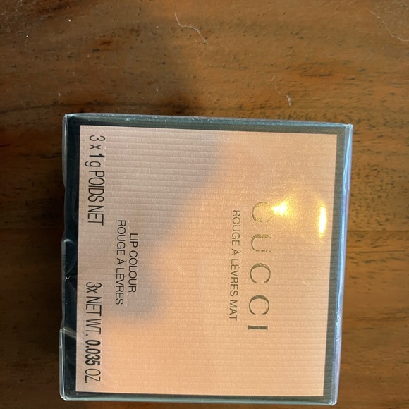 Gucci Red Lipstick Collection Luxurious Makeup - Picture 3 of 6